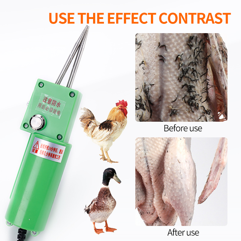 Chicken Plucker Machine - 家禽用電動脱羽機 ハンドヘルド式アヒル羽根抜き機 家禽用短毛除去機