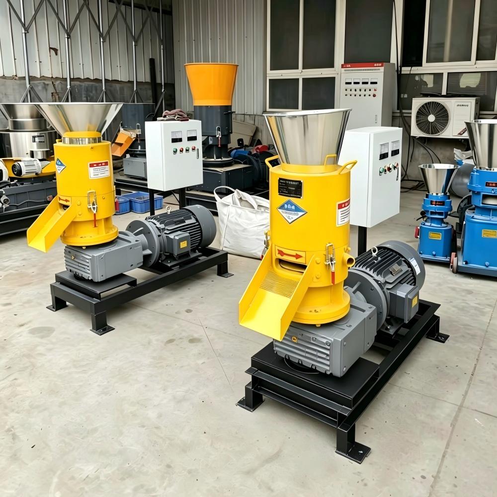 Wood Pellet Making Machine - バイオマス木製パレット＆ペレット製造機（草処理機能付き、高生産性、ベアリング＆エンジンコア部品搭載）
