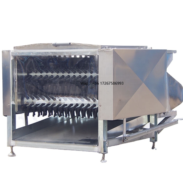Chicken Plucker Machine - 7軸500羽/時処理能力の鳥類脱羽機、鶏脱羽機