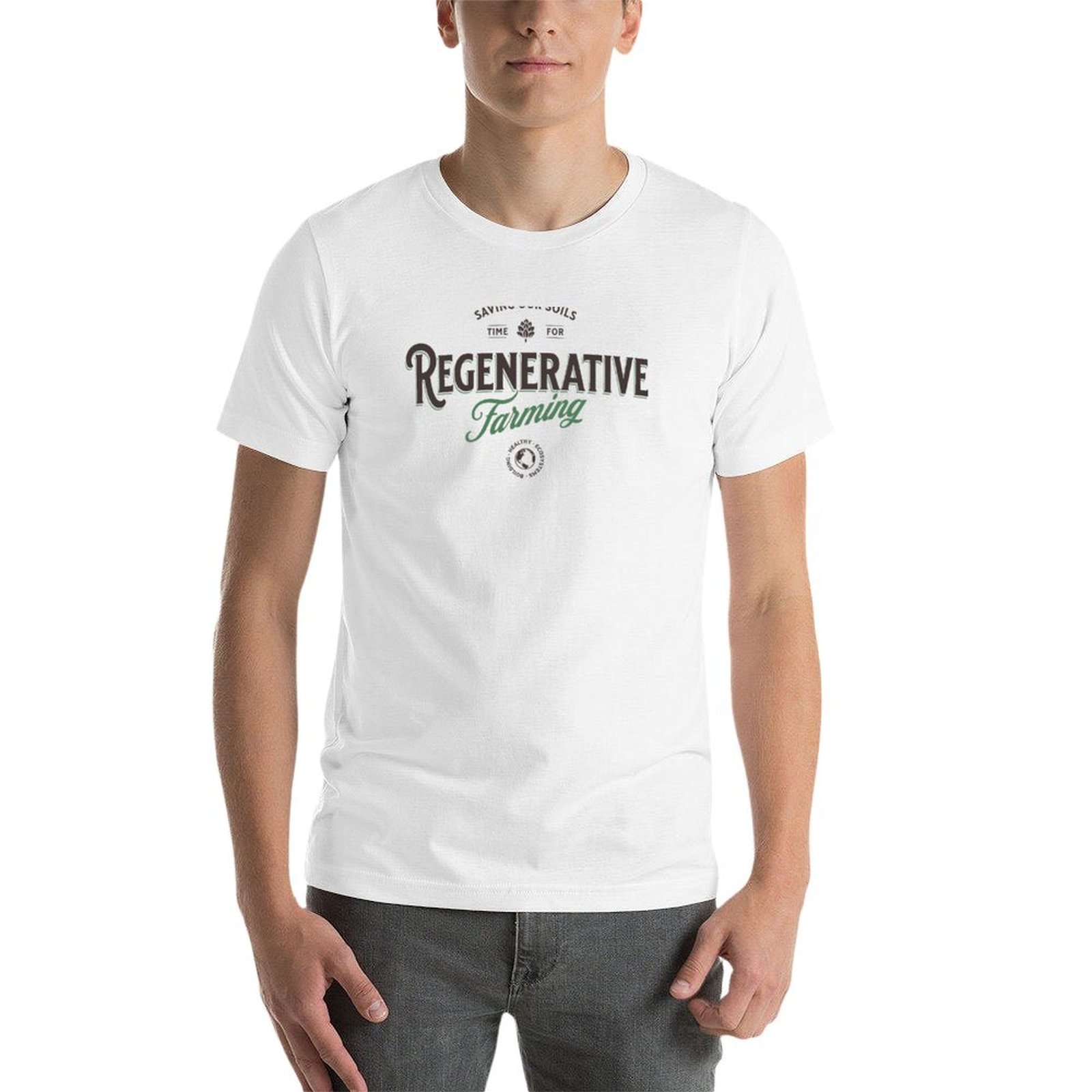 再生農業 再生農業用 Tシャツ プラスサイズ オールマッチ  - Regenerative Farming Agriculture のレビューと価格