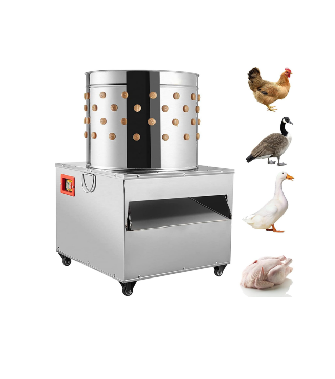 鶏毛抜き機 1500W 脱羽機 家禽用機械セット デクスター - Chicken Plucker Machine のレビューと価格