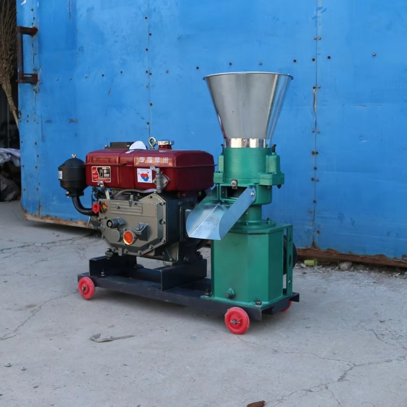 新型金属飼料ペレットマシン エンジン駆動ディーゼル電気穀物加 - Wood Pellet Making Machine のレビューと価格