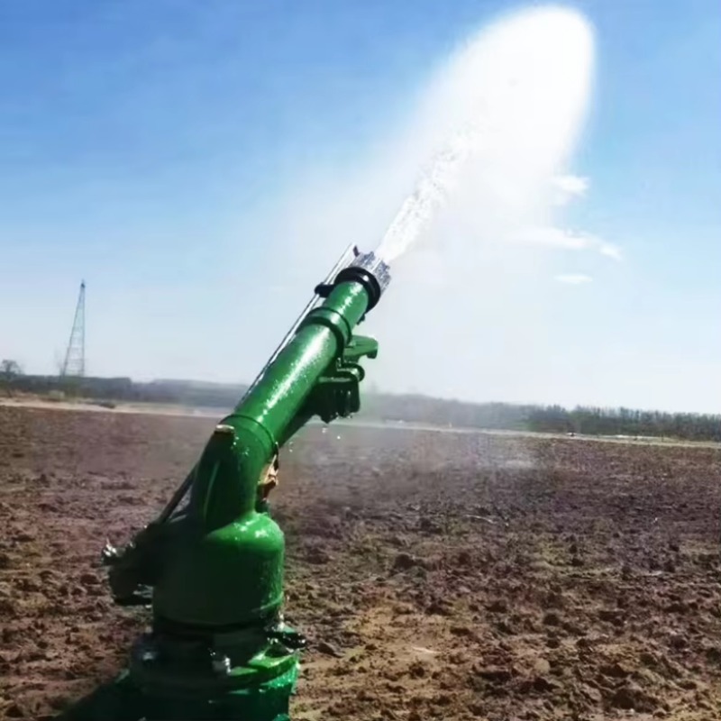 100mの長距離噴霧範囲360 °   回転式大型散水銃、農 - Agriculture Farming Systems のレビューと価格