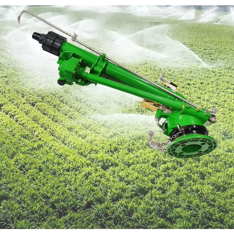 100mの長距離噴霧範囲360 °   回転式大型散水銃、農 - Agriculture Farming Systems のレビューと価格