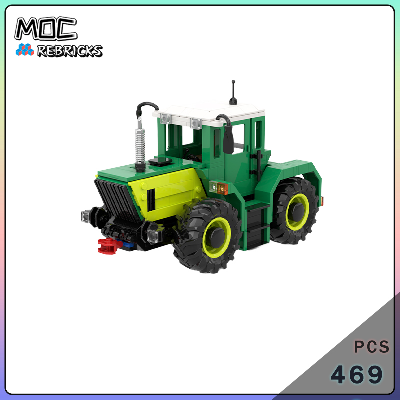 MOC ヘビーデューティー 4WD 農業トラクター ビルディ - Agriculture Farming Pdf のレビューと価格