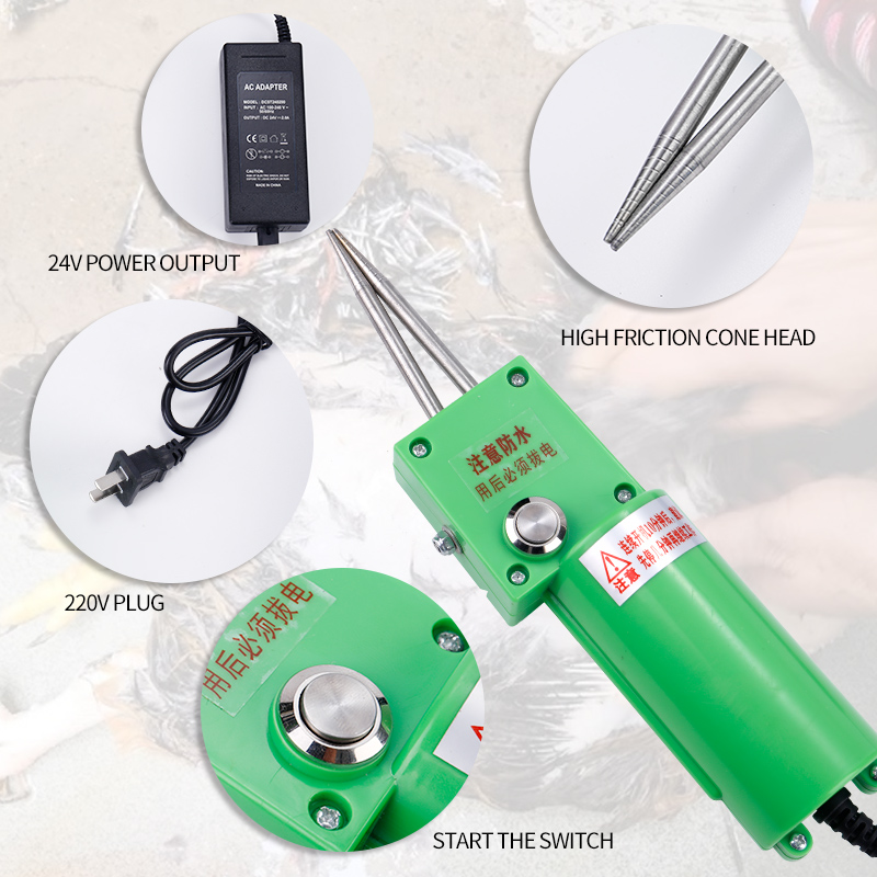 家禽用電動脱羽機 ハンドヘルド式アヒル羽根抜き機 家禽用短毛 - Chicken Plucker Machine のレビューと価格