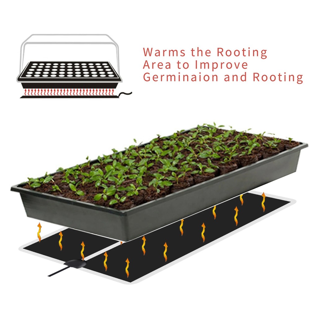 5～28W苗床ヒートマット 植物種子防寒ペット冬用ヒートマッ - Seedling Heat Mat のレビューと価格