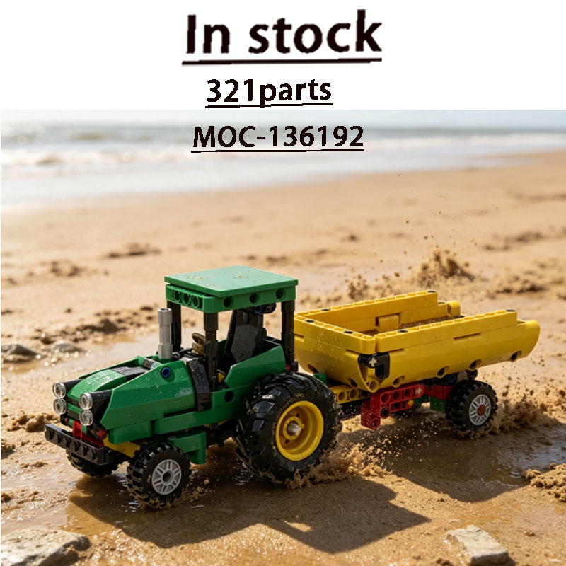 組み立てモデル MOC-136192 新人気農業用ビーチトラ - Agriculture Farming Pdf のレビューと価格