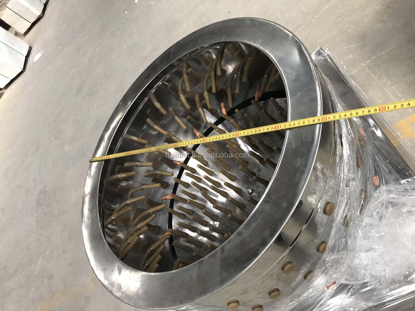 直径80cmの鶏毛抜き機/アヒル・ガチョウ・ウズラの羽毛除去 - Chicken Plucker Machine のレビューと価格
