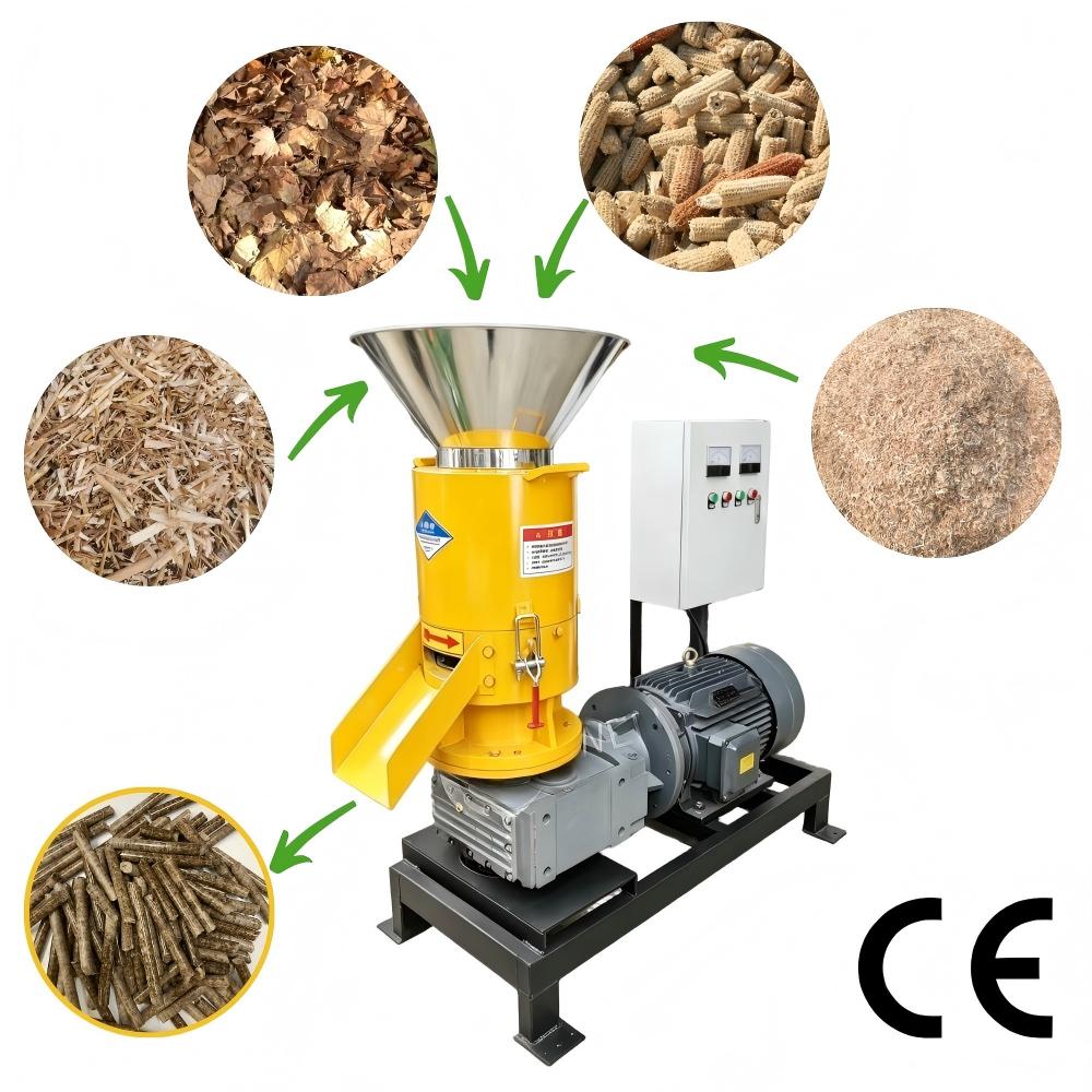 バイオマス木製パレット＆ペレット製造機（草処理機能付き、高生 - Wood Pellet Making Machine のレビューと価格